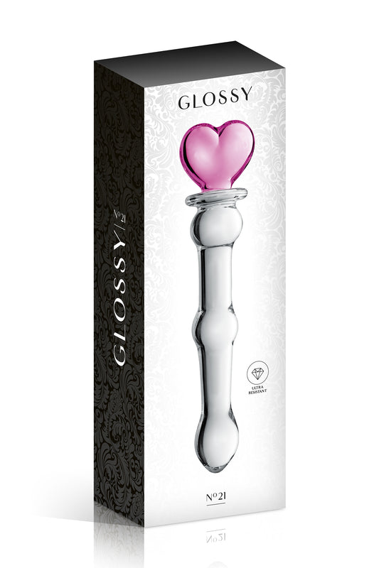 Dildo en verre “Glass Dildo 21”