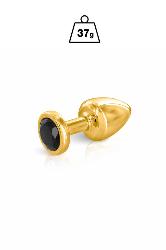 Bijou Anal black angel plug or + bijou taille XS