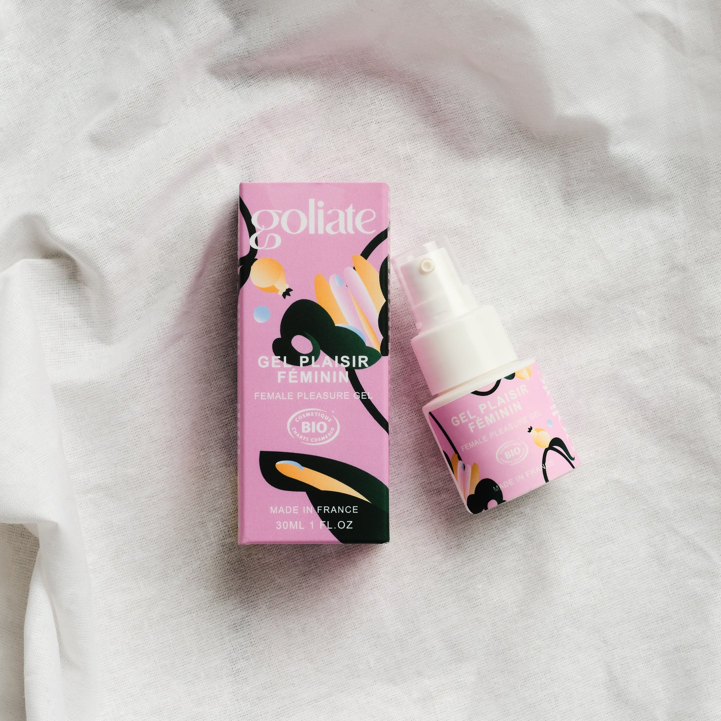 Gel plaisir feminin effet chaud froid