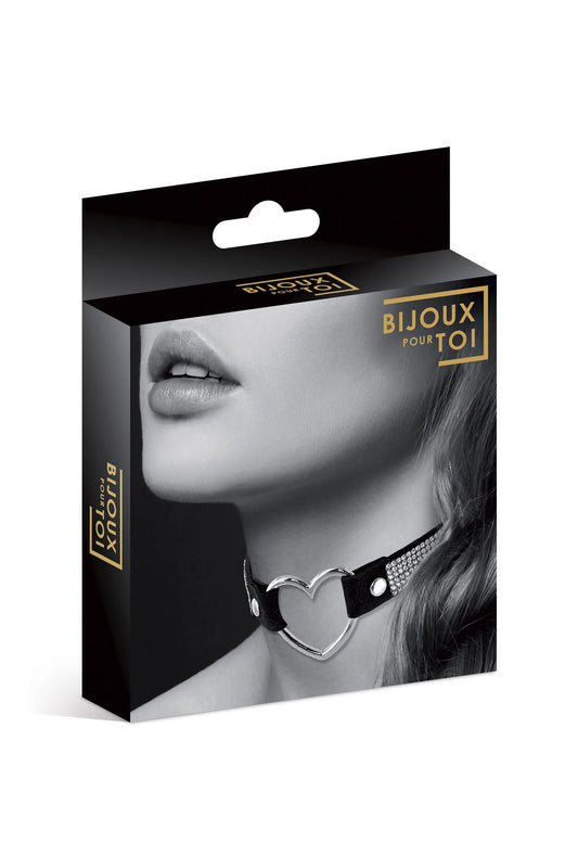 Collier Strass et Coeur