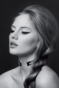 Collier Strass et Coeur
