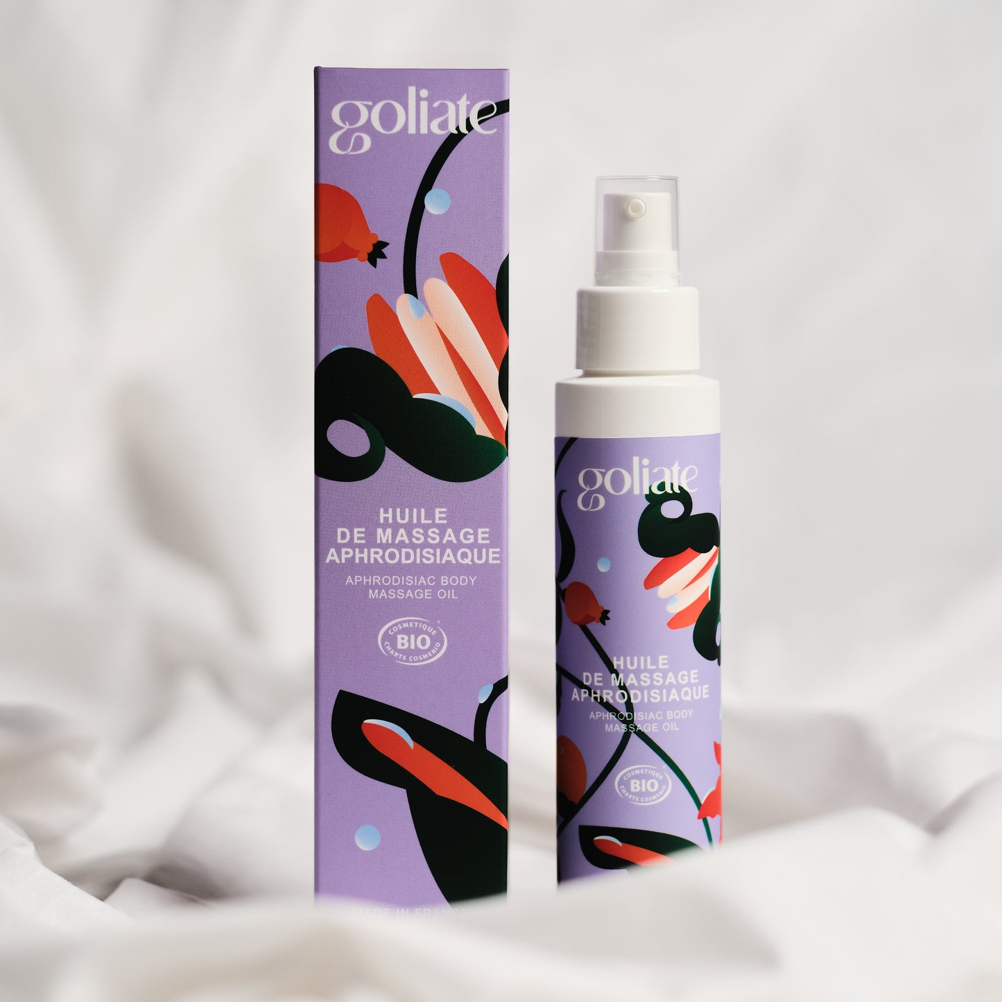 Huile de massage aphrodisiaque