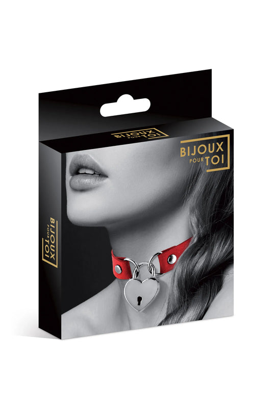 Collier Fetish rouge