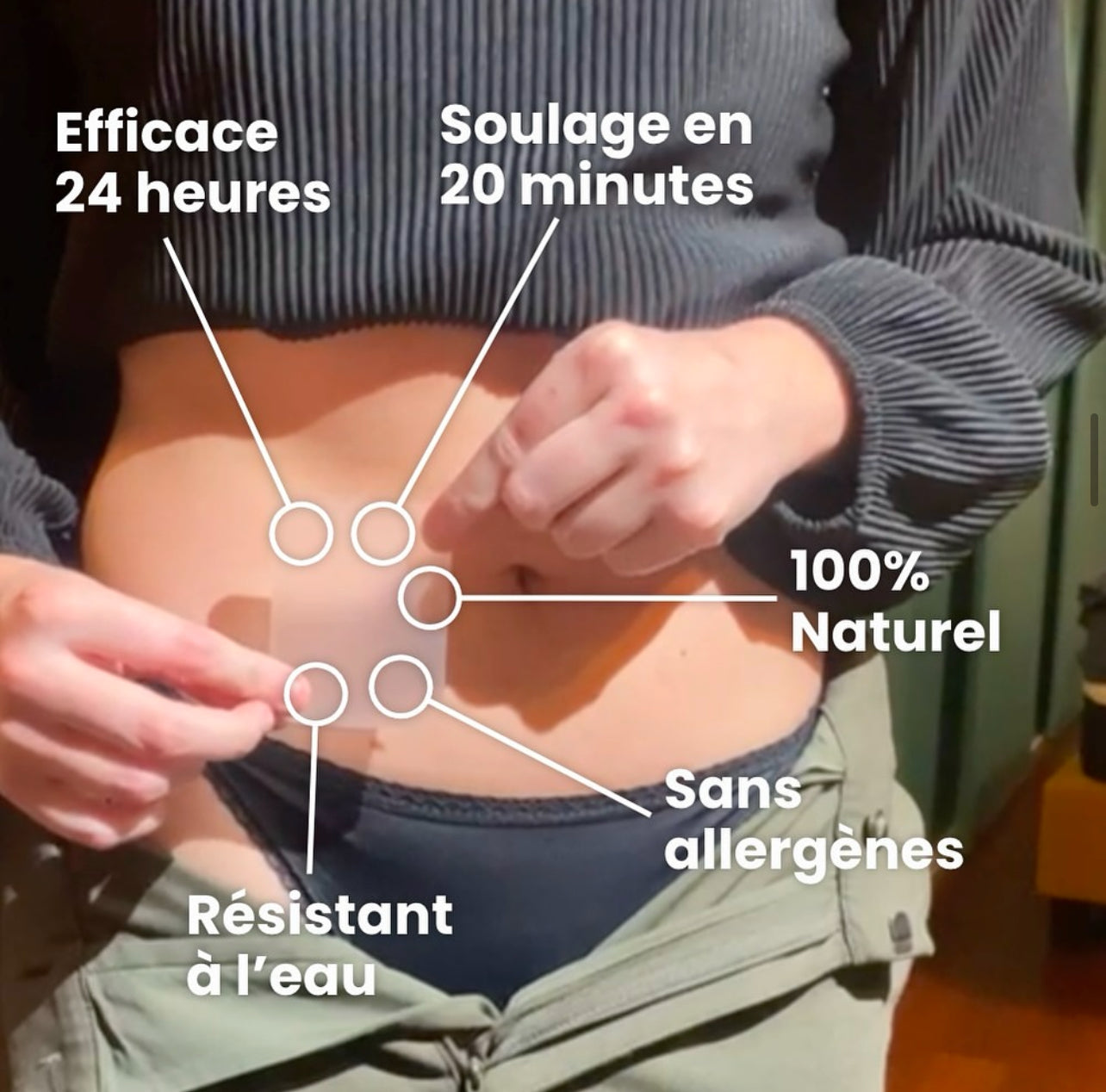 Le Patch Bien-être (Pack Confort de 4 patchs)