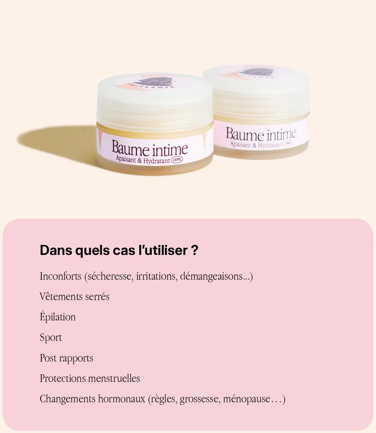 Baume intime