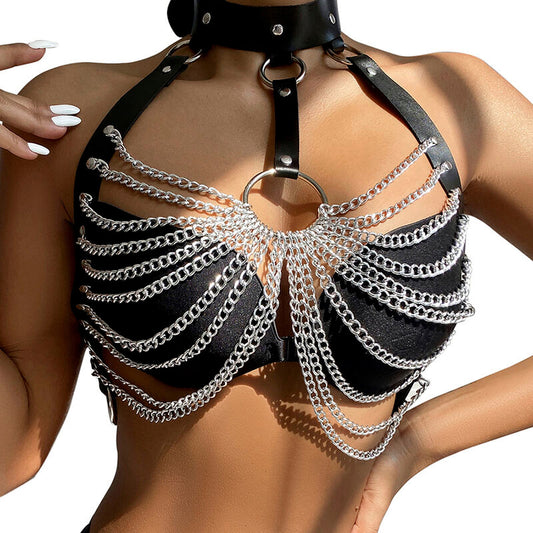 Subblime harnais poitrine avec grandes chaines taille unique